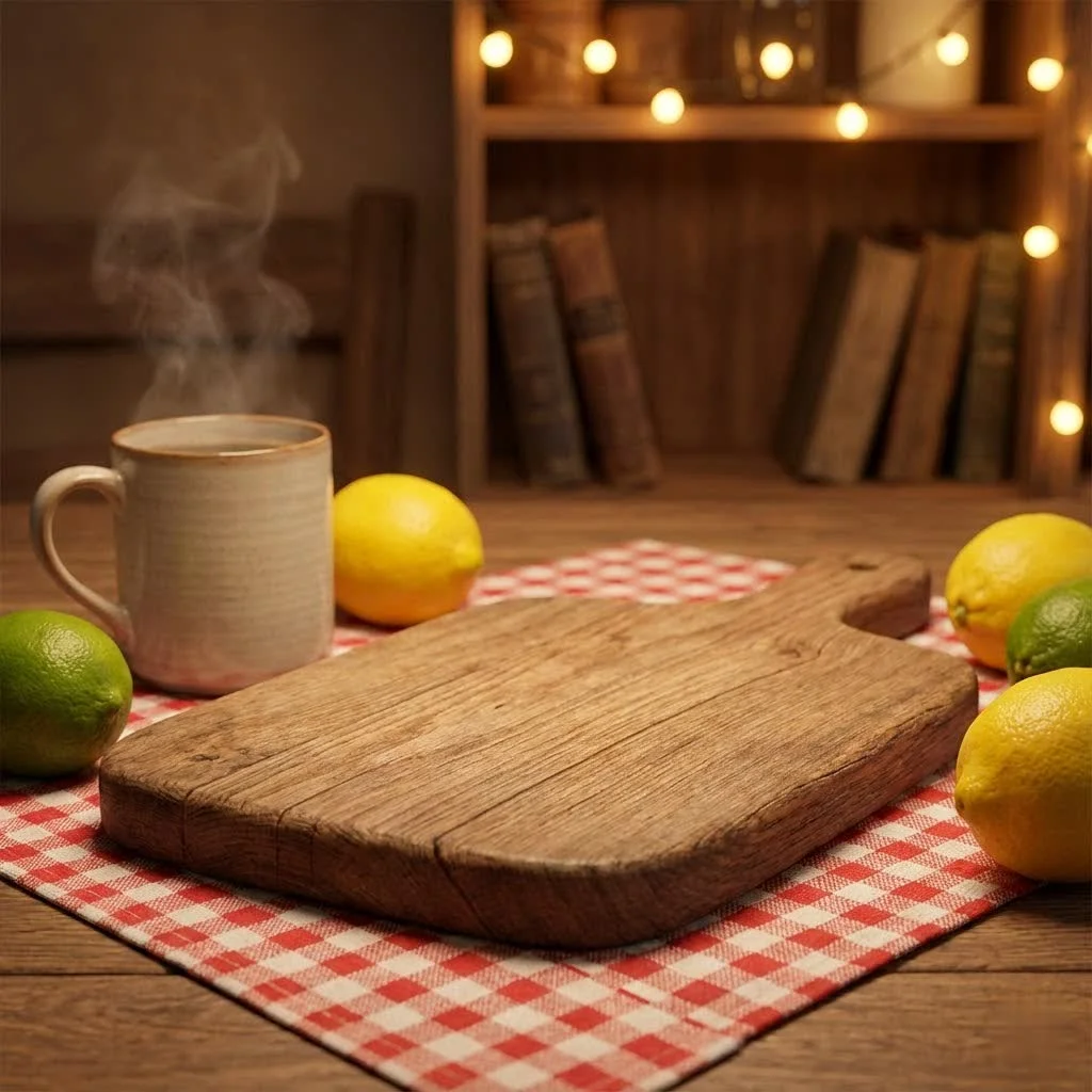 High-density plastic cutting board for raw meat